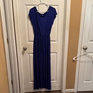 Good Luck Gem Royal Blue Maxi Dress